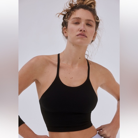 NOWT-Free People Movement Happiness Runs Tank Black - Picture 2 of 5